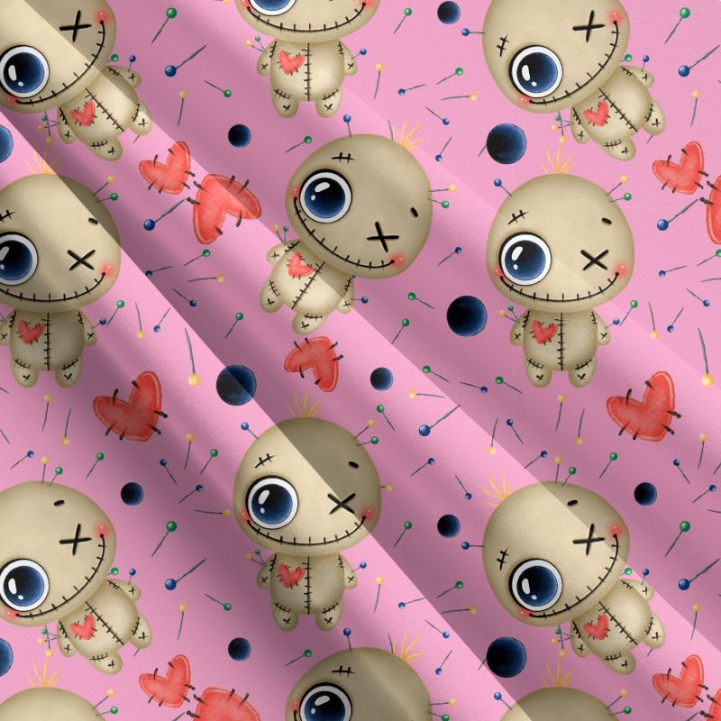 Woodo panáček na růžové-materiálové varianty mavaga design