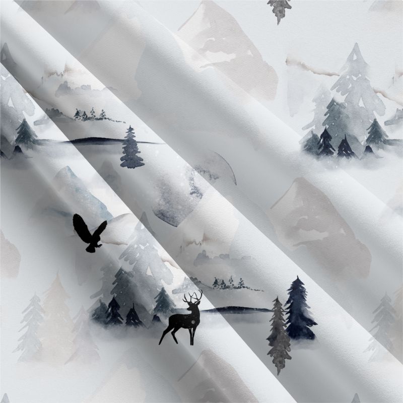 Zasněžené hory světlé- materiálové varianty mavaga design
