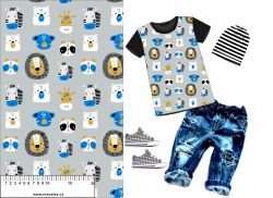 Zvířecí hlavy -materiálové varianty mavaga design