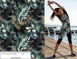 Eukaliptové lístky s glitrem (imitace) -materiálové varianty mavaga design