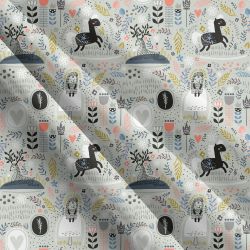 Na lesní mítině -materiálové varianty mavaga design