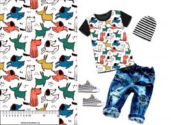 Pejskové 2-materiálové varianty mavaga design