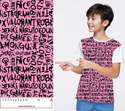 Populární texty na růžové-materiálové varianty mavaga design Populární texty na růžové-materiálové varianty mavaga design