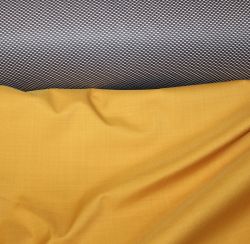 Hořčicový jarní softshell