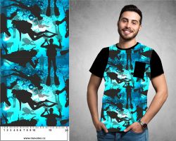Potápěči na modré - materiálálové varianty mavaga design