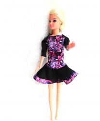 BARBIE - Panel oblečení na panenku -panel 19 garzato vyrobeno v EU- atest pro děti bavlna