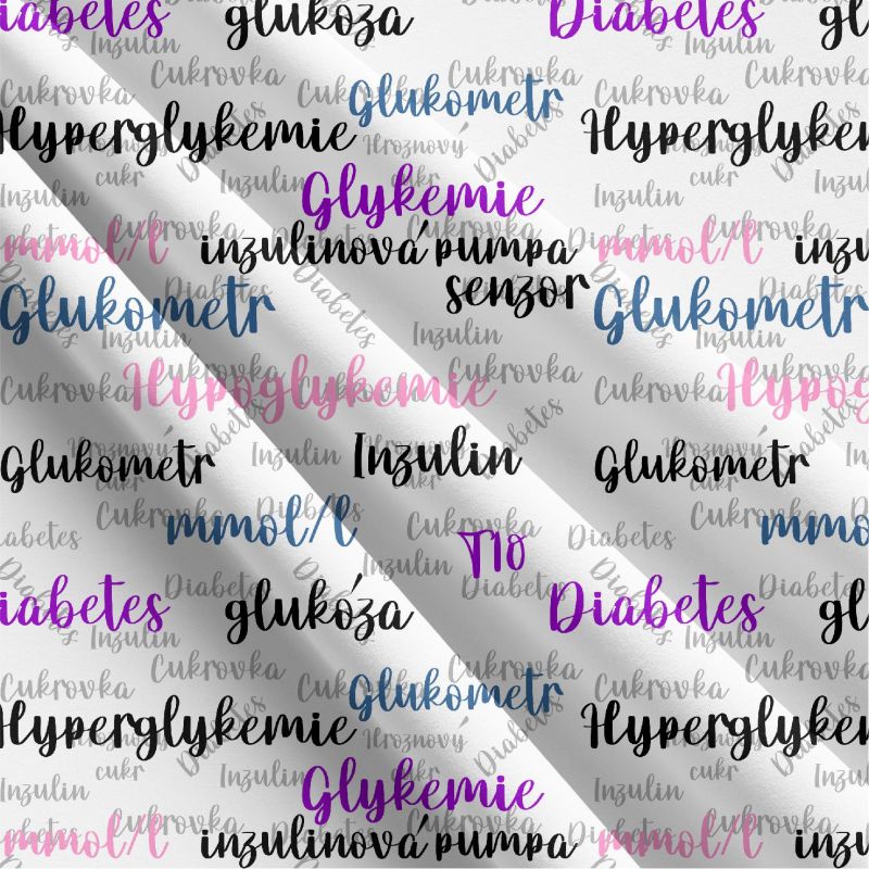 Cukrovka text -materiálové varianty mavaga design