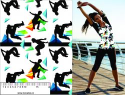 Jednolícní úplet bílý PARKOUR- 220 gsm