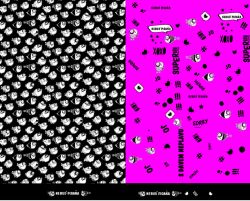 Dvoj-PANEL na šaty / triko/leginy -NEBUĎ PIRAŇA FLU růžová - materiálové varianty mavaga design