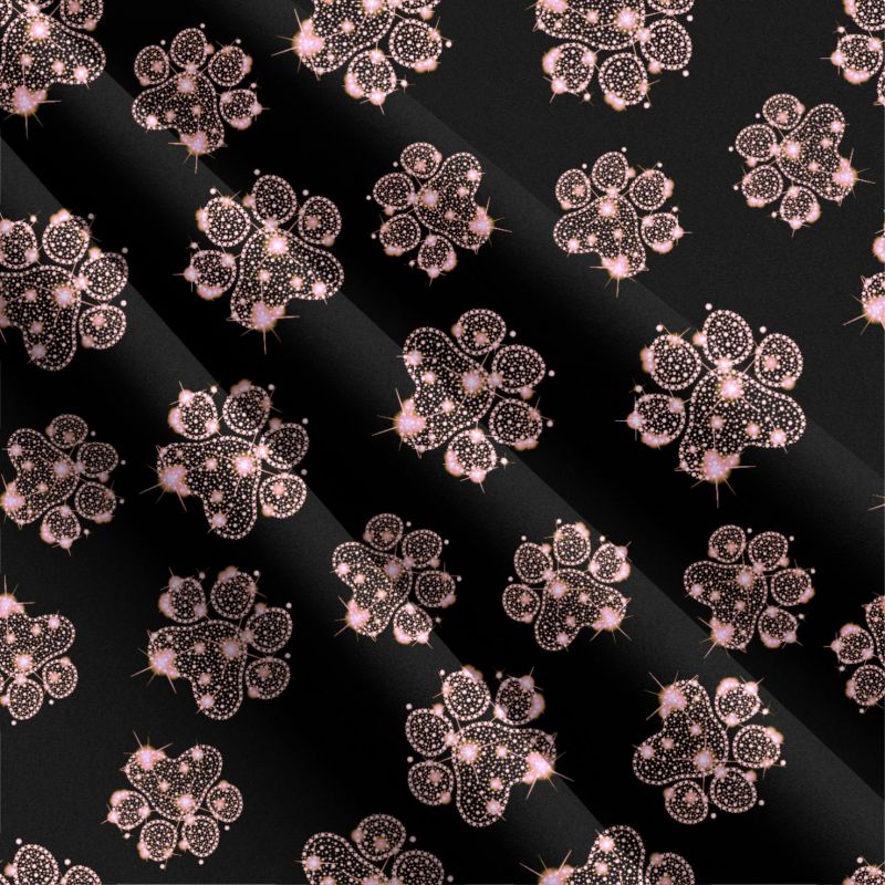 Tlapky diamantové růžové - materiálové varianty mavaga design