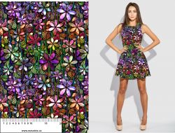 Skleněné květy růžové - materiálové varianty mavaga design