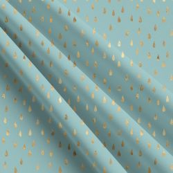 Zlaté kapky na MENTOLCE (imitace zlata) -materiálové varianty mavaga design