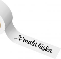 Stuha saténová - " malá láska  " - varianty | Malá láska bílá, Malá láska černá