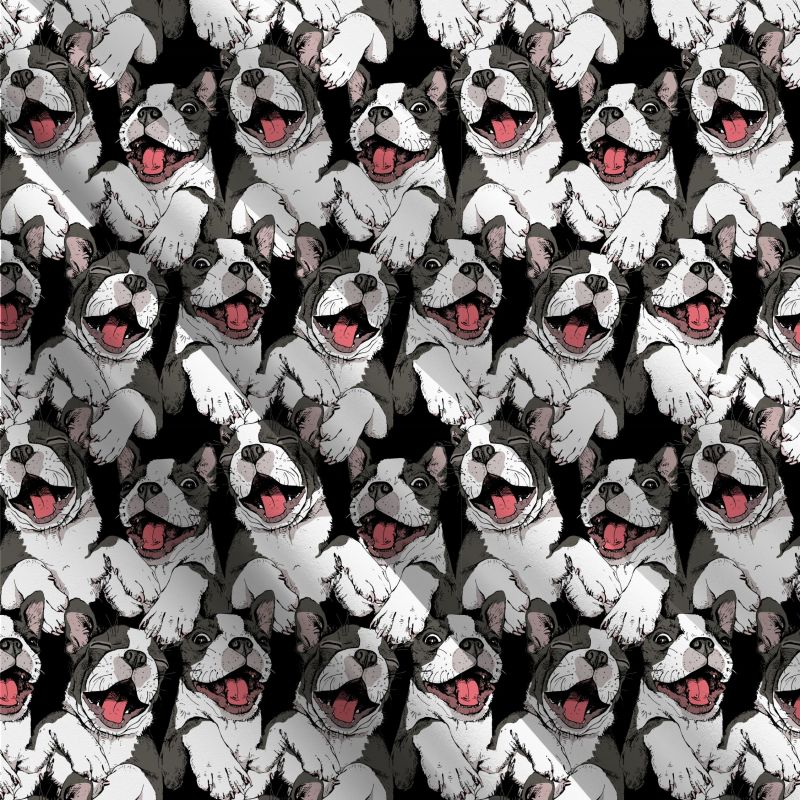 Boston Terrier-materiálové varianty mavaga design
