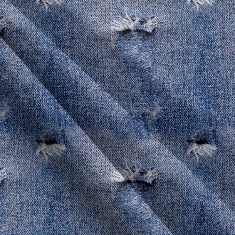 JEANS modrá s dírami-materiálové varianty mavaga design