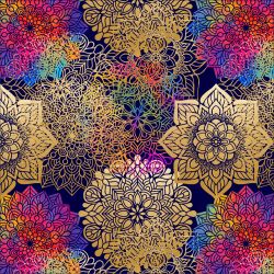 Mandaly a boho  vzory