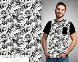 Punk bílá - materiálové varianty mavaga design