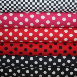Jednolícní úplet červeno-bílé pepito -200 gsm EU-úplety atest pro děti Jednolícní úplet červeno-bílé pepito -200 gsm EU-úplety atest pro děti