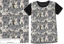 Husky +tlapky-materiálové varianty mavaga design Husky +tlapky-materiálové varianty mavaga design