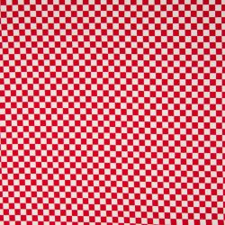 Jednolícní úplet červeno-bílé pepito -200 gsm