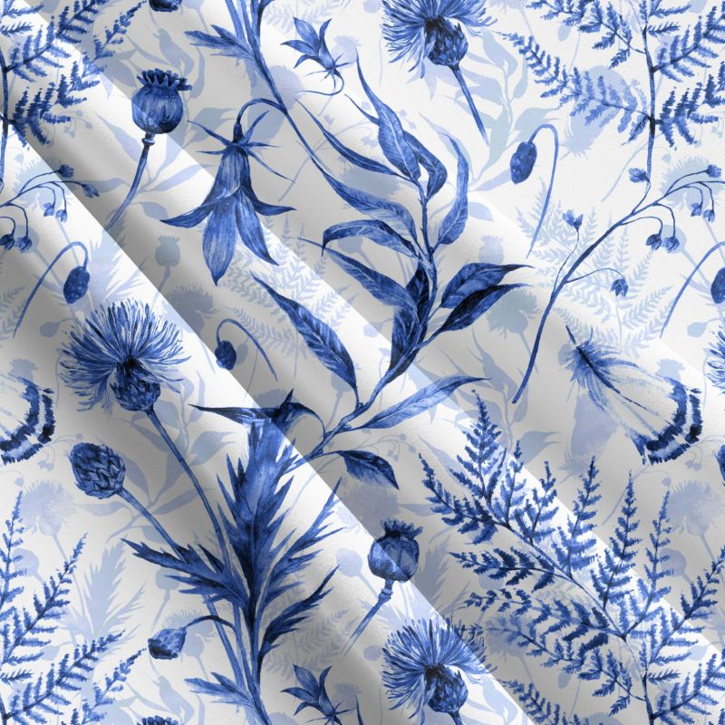 Modré chrpy -materiálové varianty mavaga design