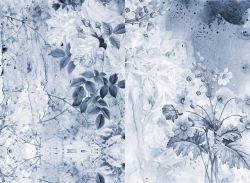 PANEL na šaty / triko/leginy -kytky podkreslené4-materiálové varianty mavaga design