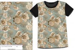 Ptáčkové a kytky ve zlaté (imitace zlata) -materiálové varianty mavaga design