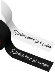Stuha saténová - " Jedniný limit... " - varianty vyrobeno v EU