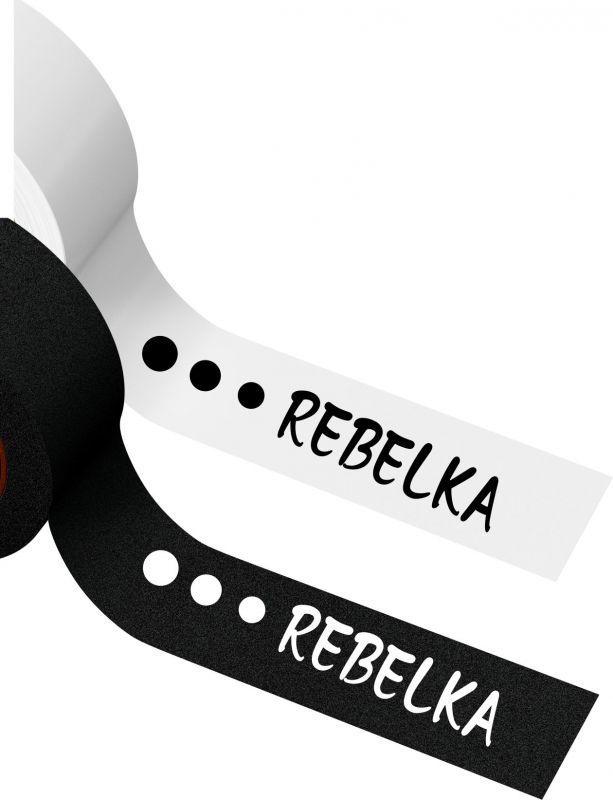 Stuha saténová - " REBELKA " - varianty vyrobeno v EU