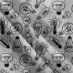 Žárovky na šedé -materiálové varianty mavaga design