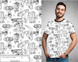 Vrtačky na bílé-materiálové varianty mavaga design