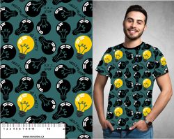 Žárovky na černé na lahvové-materiálové varianty mavaga design