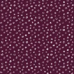 SAM557L (Glitrový puntík na bordó (imitace) - materiálové varianty)