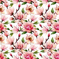 SAM419A (Magnolie na bílé-materiálové varianty)