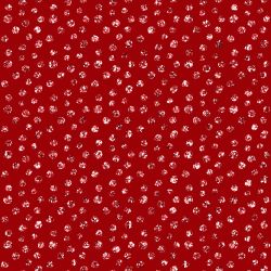 SAM557A (Glitrový puntík na červené (imitace) - materiálové varianty)