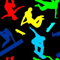 SAM511 (Parkour barevný - materiálové varianty)