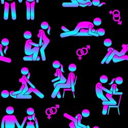 SAM402B (Kamasutra neon růžová- materiálové varianty)