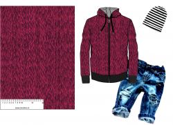 Vínová srst  -materiálové varianty | BELA, Torino -úplet funkční, MILKY -úplet funkční, LYCRA --úplet funkční, PUSH UP LYCRA/ plavkovina, GARZATO 200gsm- funkční úplet počesaný, Termo lycra počesaná, Softshell zimní 320 gsm, Softshell LETNÍ NEPRUŽNÝ, Softshell letní pružný 220gsm, Softshell jarní 285 gsm, Kočárkovina, Silver pružné plátno, DOLOMITY--úplet /teplákovina počesaný
