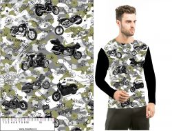 Motrorky na kamufláži army -materiálové varianty mavaga design