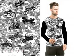 Motrorky na kamufláži černo-bílá -materiálové varianty mavaga design Motrorky na kamufláži černo-bílá -materiálové varianty mavaga design