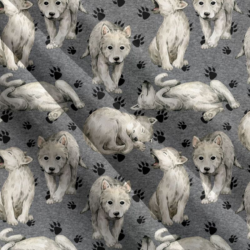 Vlčátka na mellange-materiálové varianty mavaga design