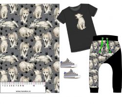 Vlčátka na mellange-materiálové varianty mavaga design