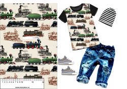 Staré vlaky-materiálové varianty mavaga design