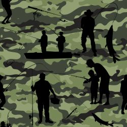 SAM341D (Rybaření na kamufláž- materiálové varianty)