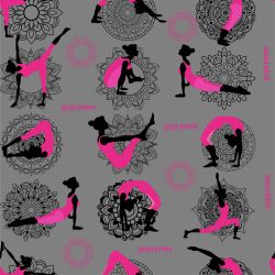 20-SAM179Bsub (Yoga na šedé - digitální tisk)