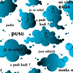 SAM847B (Prdím modrá -materiálové varianty)
