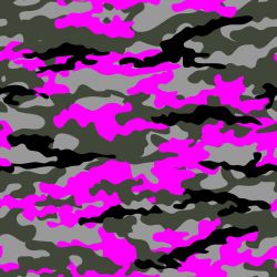 SAM272C (Kamufláž fluo růžová - materiálové varianty)