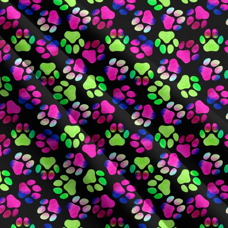 Akvarelové tlapky -materiálové varianty mavaga design