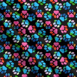 Akvarelové tlapky -materiálové varianty mavaga design
