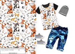 BULLTERIÉR štěňátka -materiálové varianty mavaga design